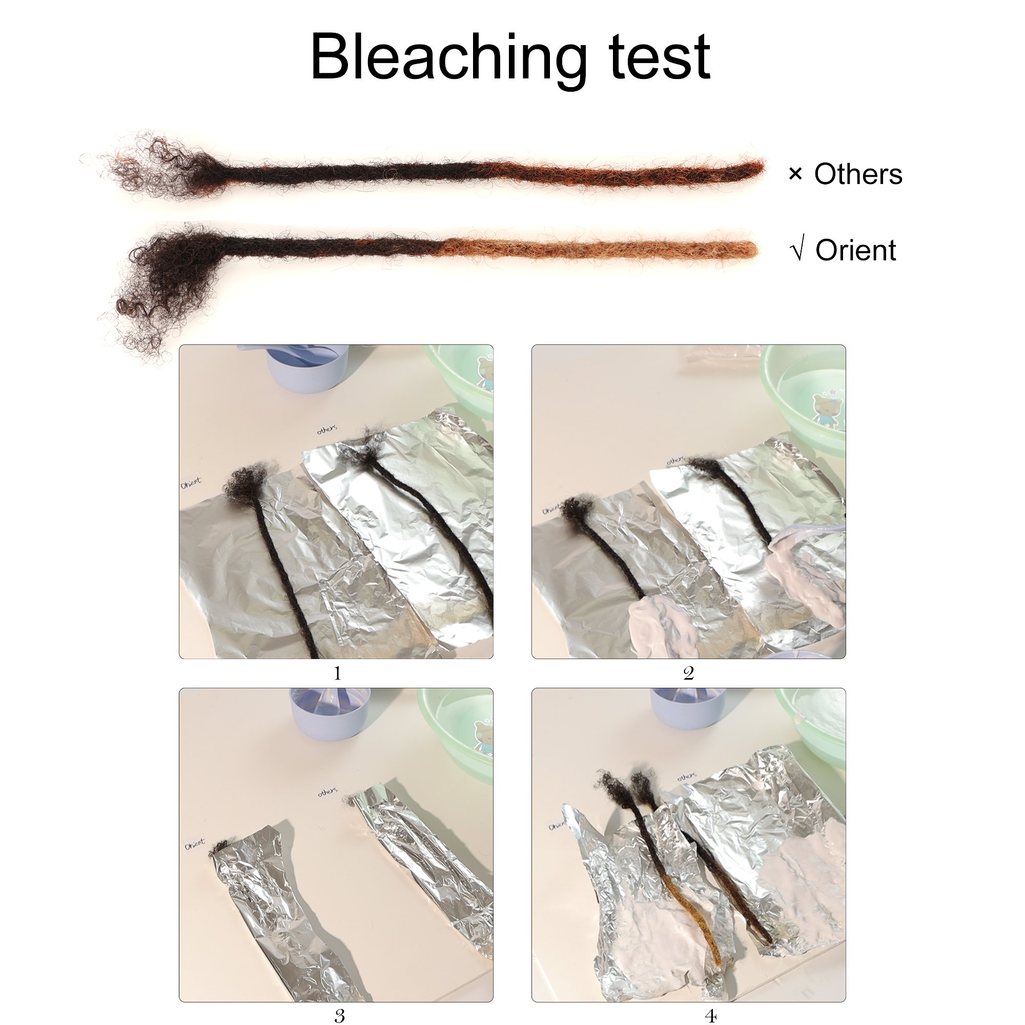 Orientdreads dreadlocks naturels artificial locks 100human hair dreadlocks natural hair locks dreadlocks human hair for man