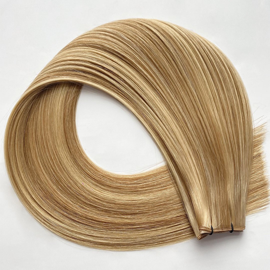 Salon Quality Balayage Color Virgin Cuticle Russian Genius Weft Human Hair Extension