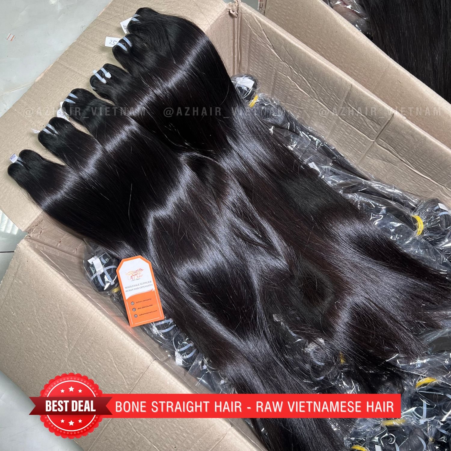 Ready To Ship Super Double Drawn Natural Black Raw Hair Bundles Bone Straight Weft Extensions Cheap Price