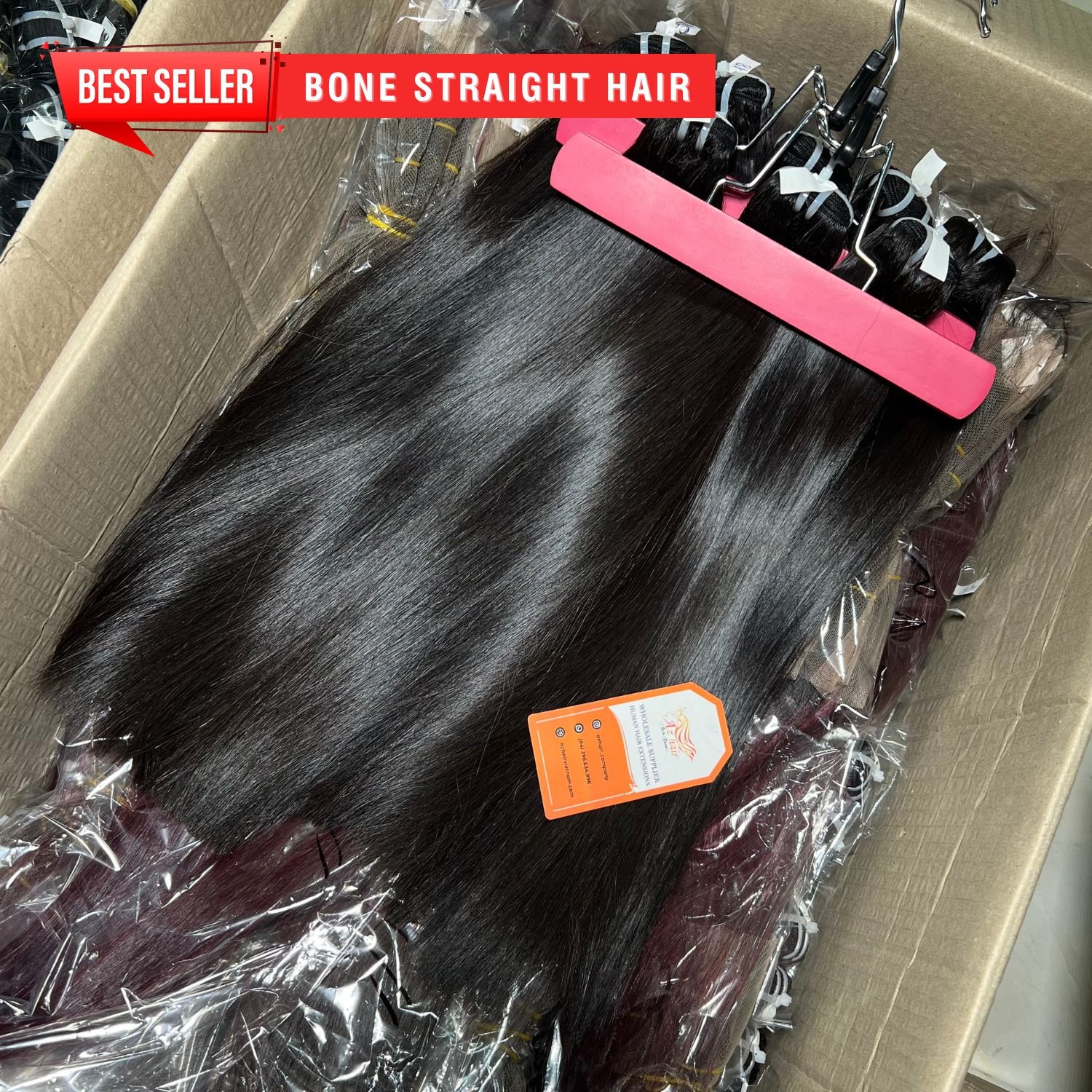 Ready To Ship Super Double Drawn Natural Black Raw Hair Bundles Bone Straight Weft Extensions Cheap Price
