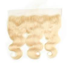 613 Blonde Human Hair Bundles High Quality Indian Loose Deep Wave Lace Wigs Soft and Natural Style