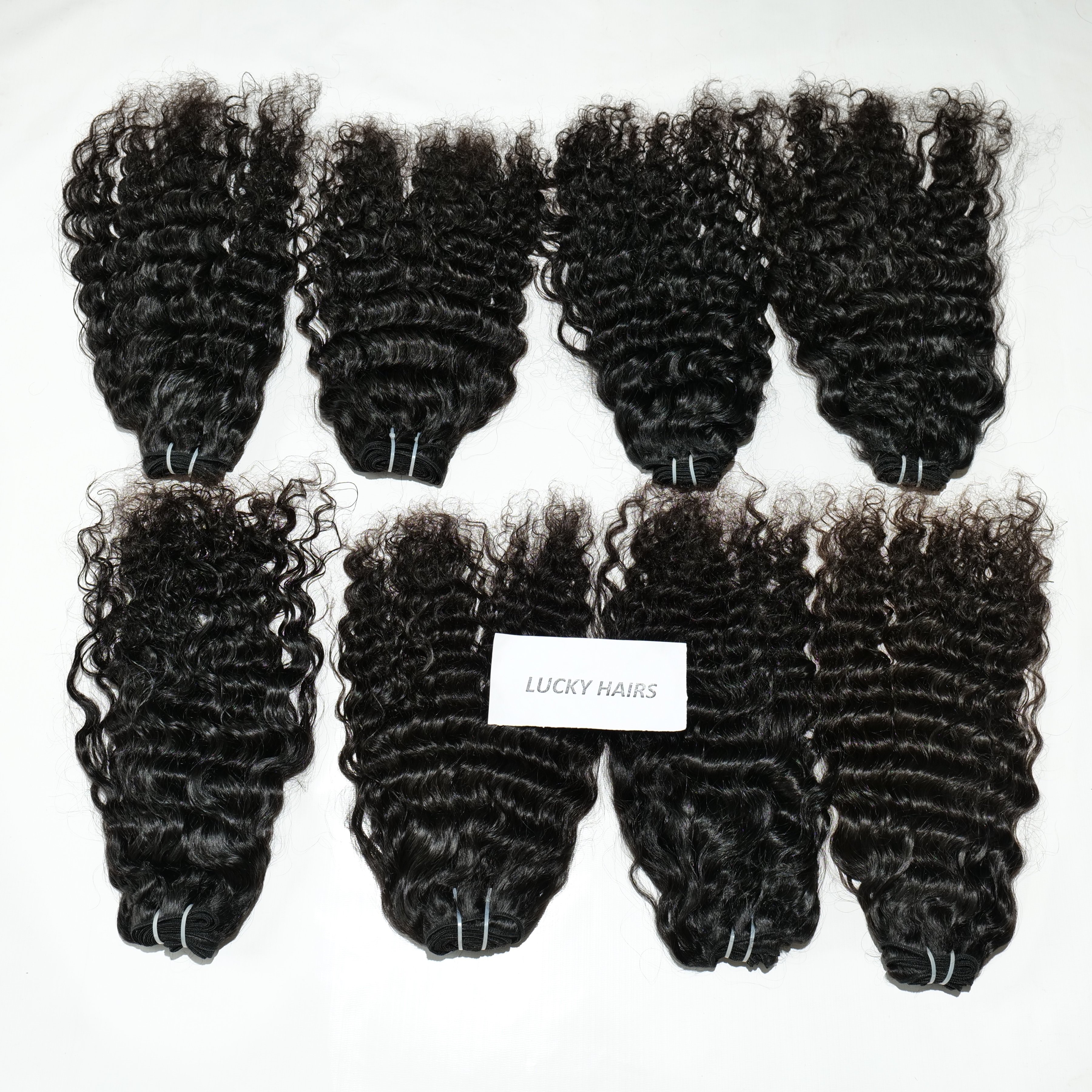 100% Natural quality human hair extensions unprocessed bundle cuticle aligned raw virgin indian temple human hair