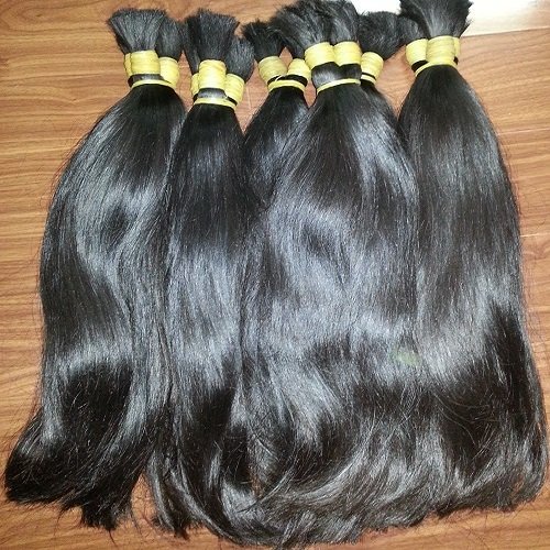 100% Natural Virgin Hair Bulk Human Hair Extensions Italian Wave Unprocessed Temple Hair