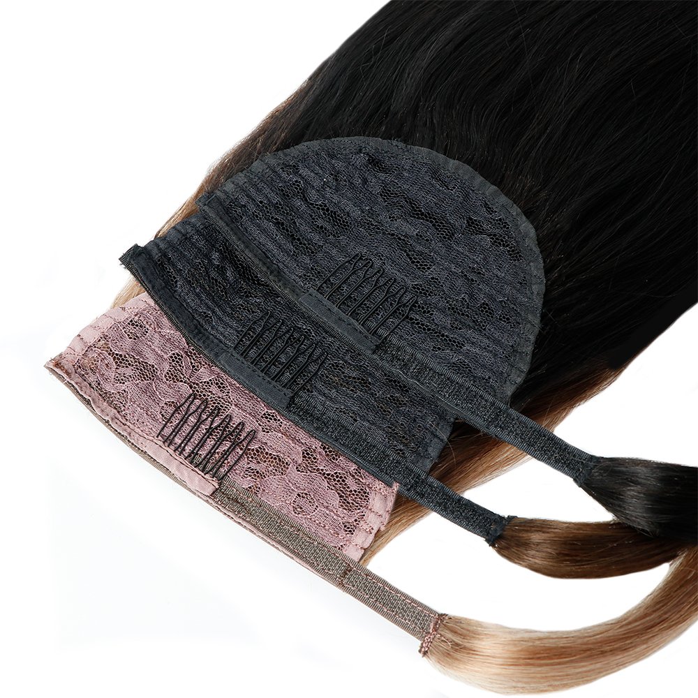 13A Grade Russian Virgin Wrap Around Ponytails High Quality Drawstring Ponytail Real Human Hair Extensions