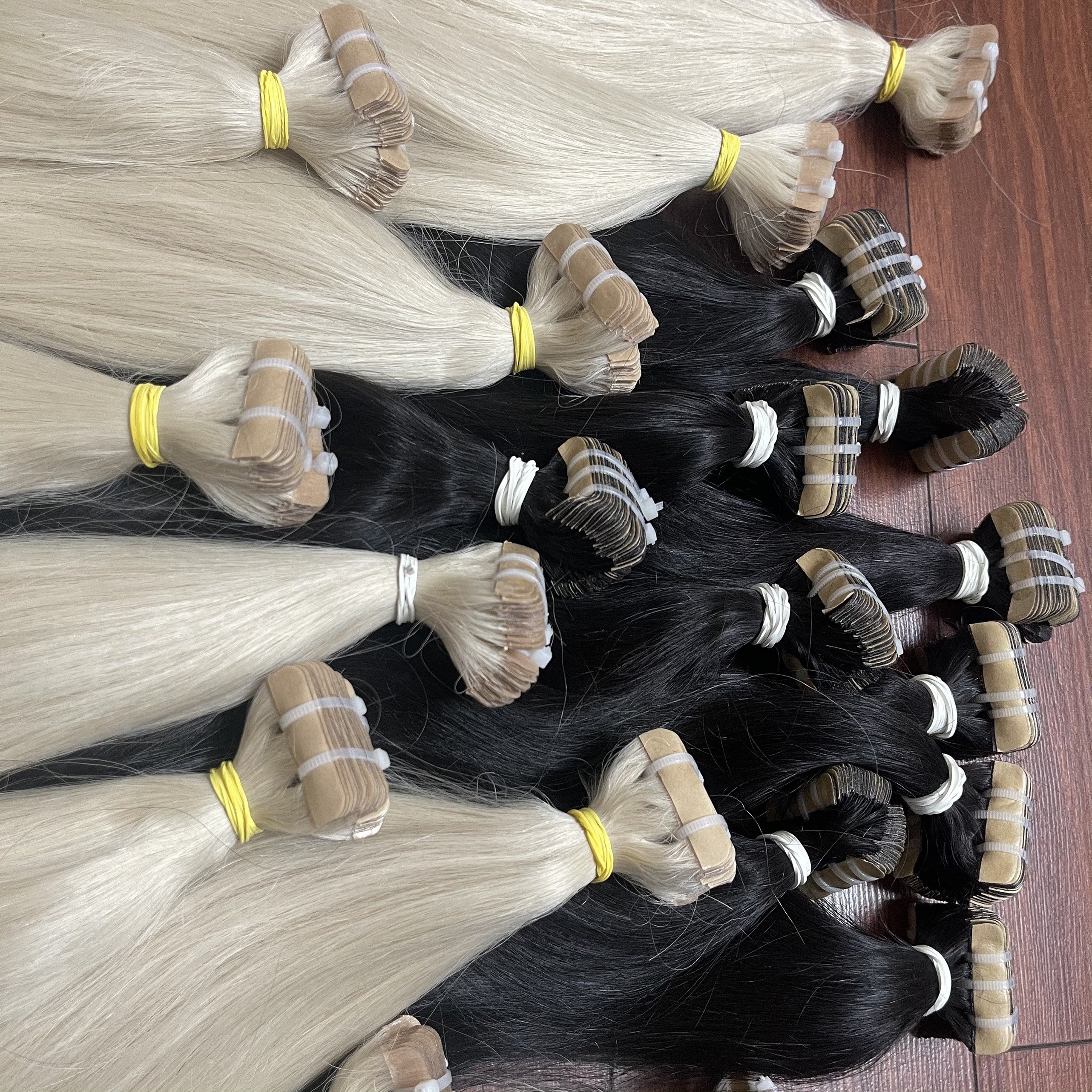 Tape In Hair Extensions Wholesale 100% Natural Vietnamese Hair Unprocessed Virgin Tape Hair From Vietnam Factory