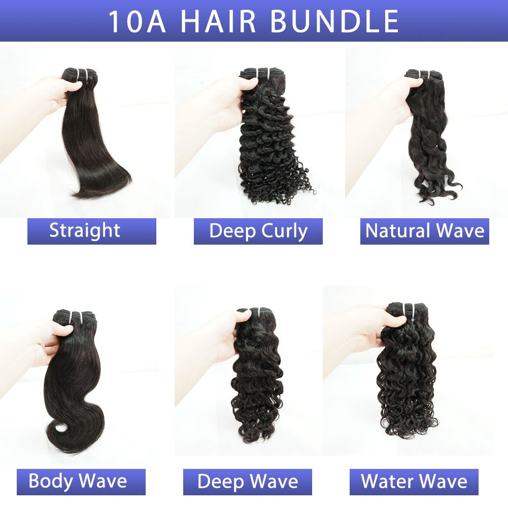 100% Indian Human Hair Bundles Wholesales Unprocessed Best Quality Mink Raw Virgin Indian Temple Water Wave Human Hair