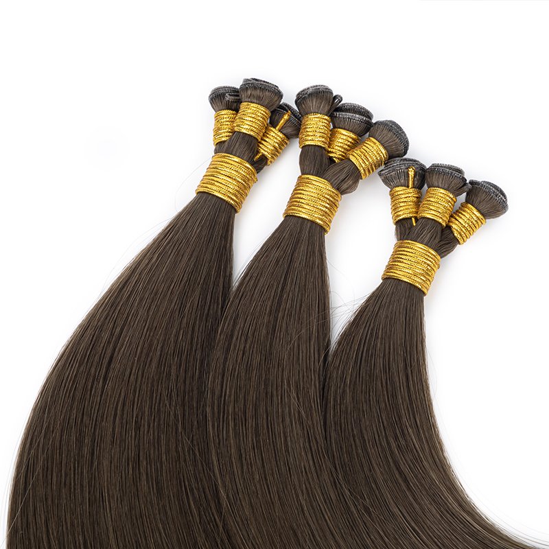 New Genius Wefts Hair Can Be Cut Cuticle Aglined No Return Genius Weft Human Hair Extensions
