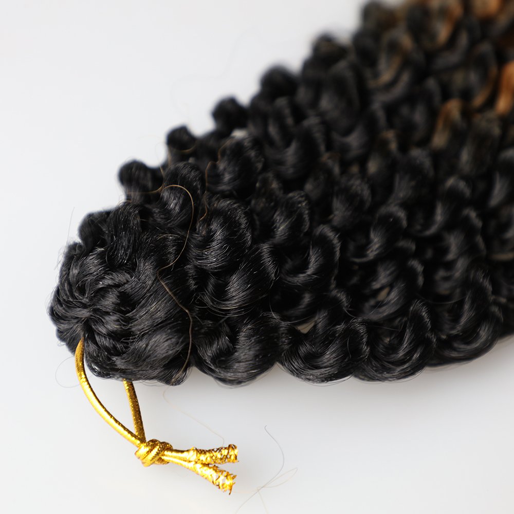 18inch Passion Twist Water Wave Hair ombre color 22strands Crochet Hair Extensions Synthetic Braiding Hair spring twist