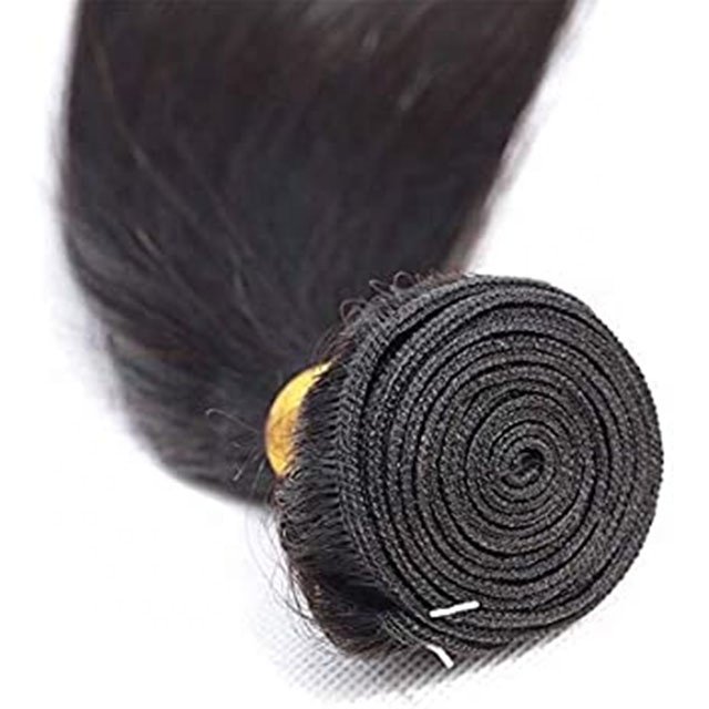 High Quality Thin Straight Flat Hair Weft Extensions natural color Remi Double Wefted Machine Human Hair Extensions
