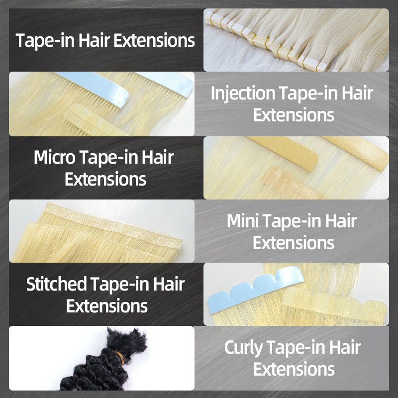 hot selling products 2024 Salon Tape In Hair Extensions Cuticle Virgin Remy Human Hair invisible tape in human hair extension