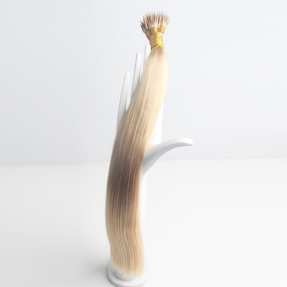 Cheap Wholesale Factory Price Unprocessed Shedding Free Micro Nano Ring European Russian Remy Human Hair Extensions Double Drawn