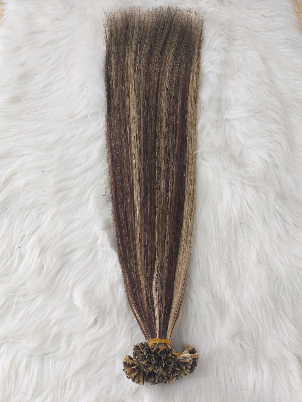 Keratin Prebonded U Tip Piano Balayage Ombre Color Human Hair Extensions Double Drawn Virgin Raw Remy Hair Smooth Thick End