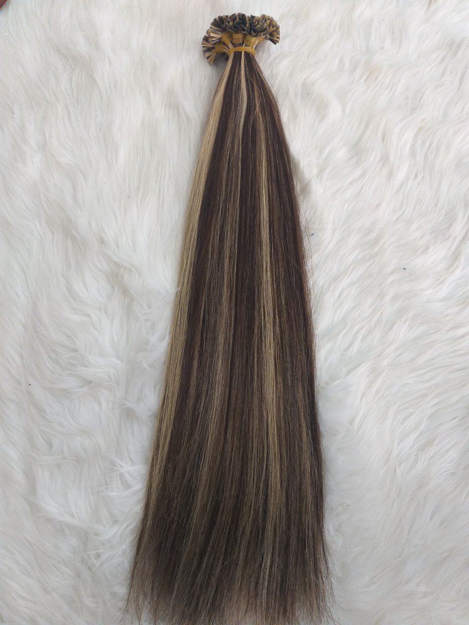 Keratin Prebonded U Tip Piano Balayage Ombre Color Human Hair Extensions Double Drawn Virgin Raw Remy Hair Smooth Thick End