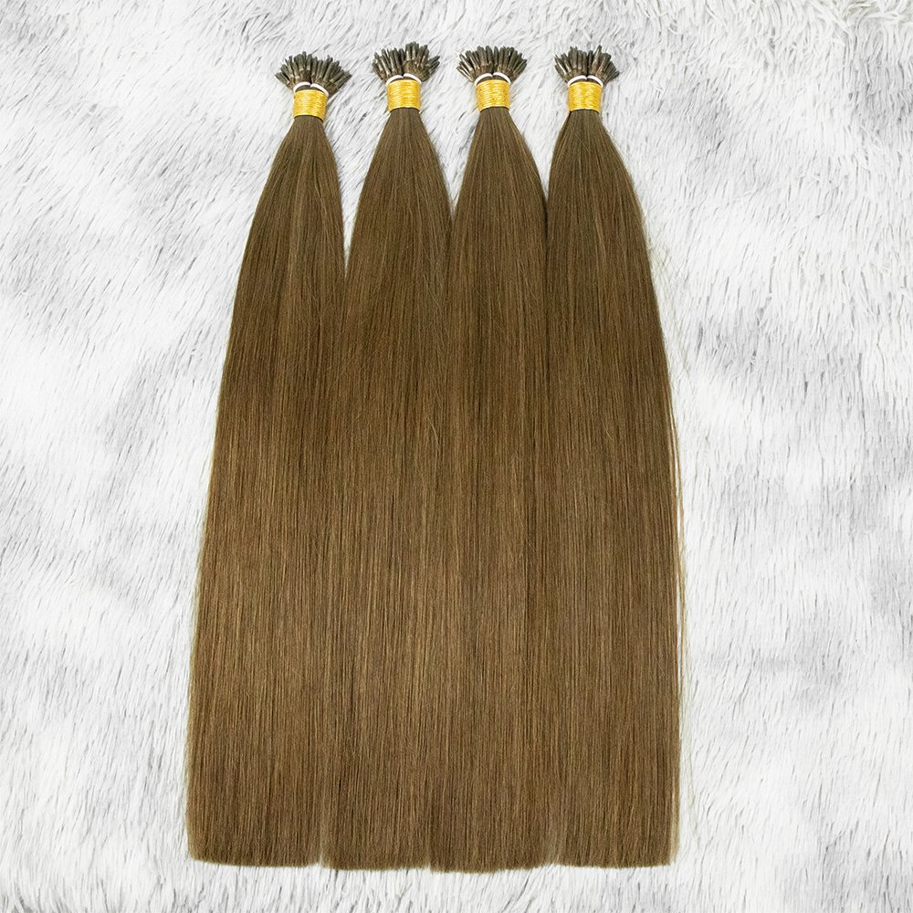 Wholesale 100% European Human Cuticle Aligned #2 #4 #18 #27 Double Drawn Remy Human Hair Extension For Rano Ring