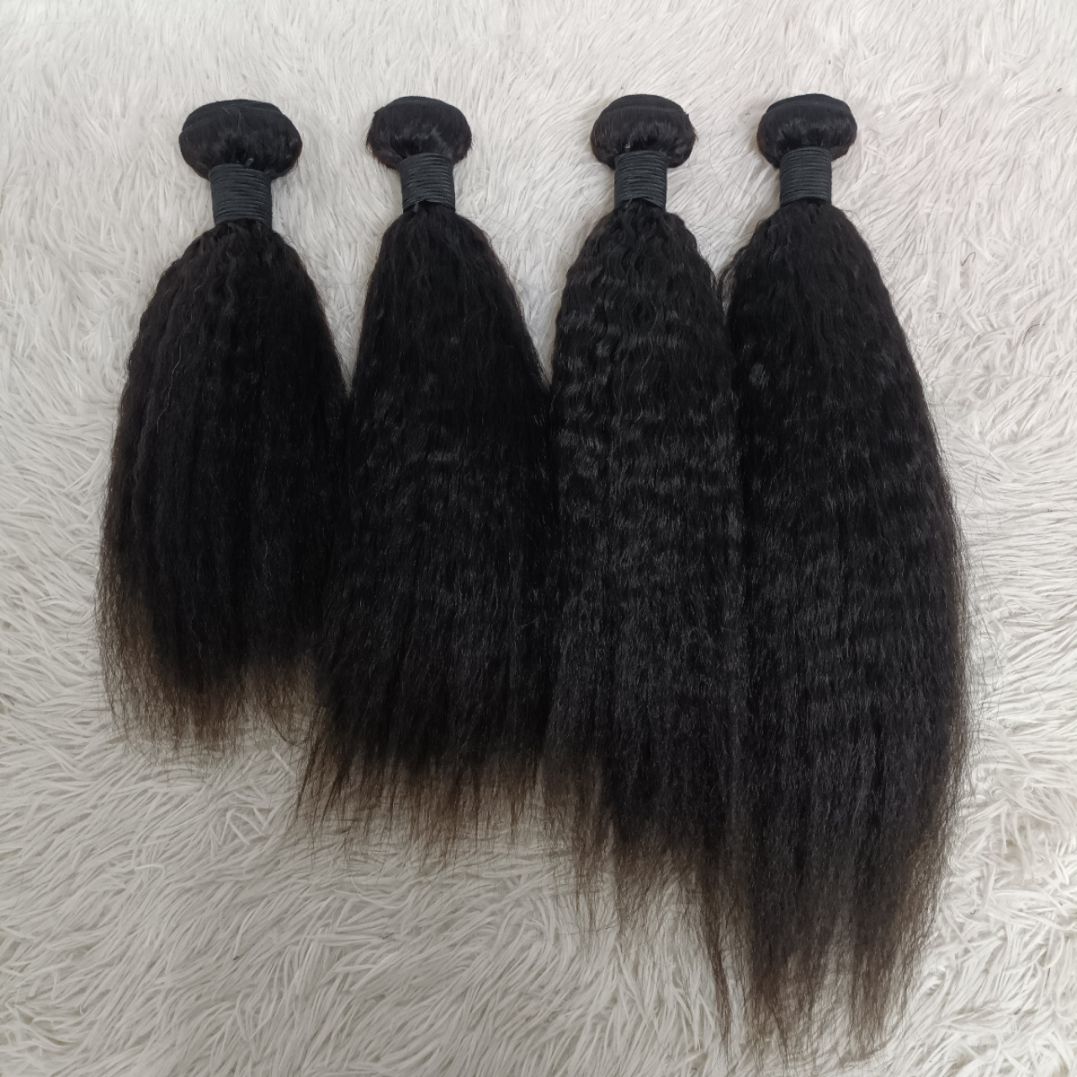 LetsFly Wholesale Straight Good Quality Virgin Hair Kinky Curly Hair Weave Brazilian Human Hair Bundles Wholesale