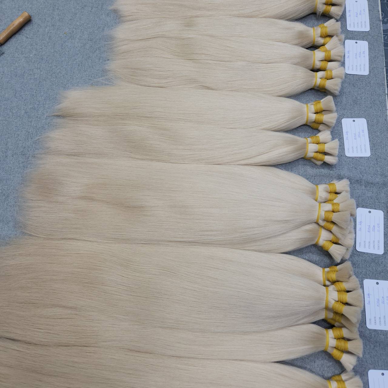 Hot Sale Human Hair Bulk Straight Raw Remy Hair Color Cuticle Aligned Hair Wholesale Price
