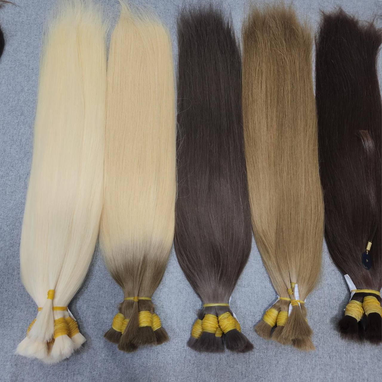Hot Sale Human Hair Bulk Straight Raw Remy Hair Color Cuticle Aligned Hair Wholesale Price