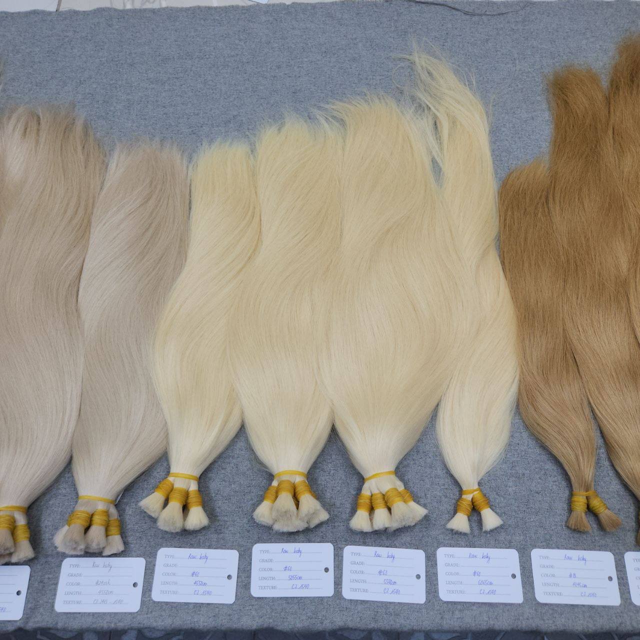 Hot Sale Human Hair Bulk Straight Raw Remy Hair Color Cuticle Aligned Hair Wholesale Price