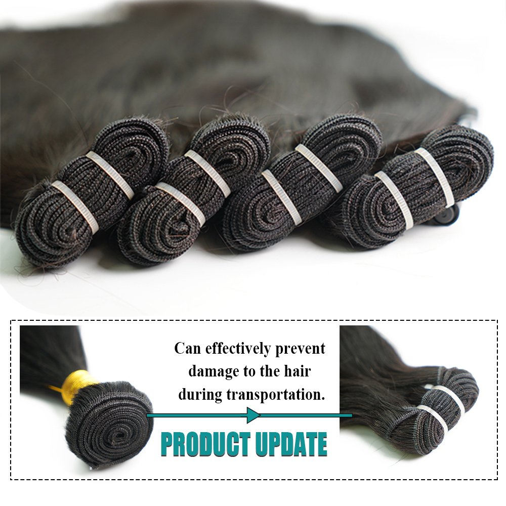 Free Sample 12a Grade Mink Virgin Cuticle Aligned Brazilian Human Hair Extension
