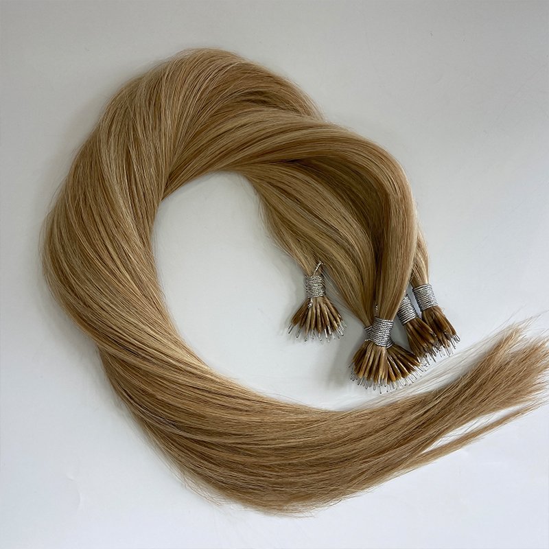 Italy strong glue Pre-Bonded I Tip Hair Extensions Stick Tip Cold Hair 100% Virgin Cuticle Remy Keratin Human Hair extensions