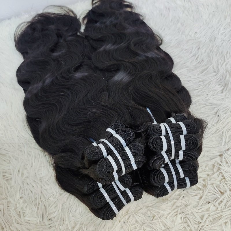 Letsfly Hot Selling Body wave Extensions 9A Remy Curly Hair Weave J Wavy Brazilian Human Virgin Hair Bundle
