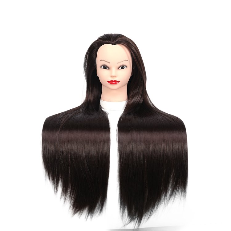 Female wig model head Model hair adornment training head wig hat scarf wig shop display