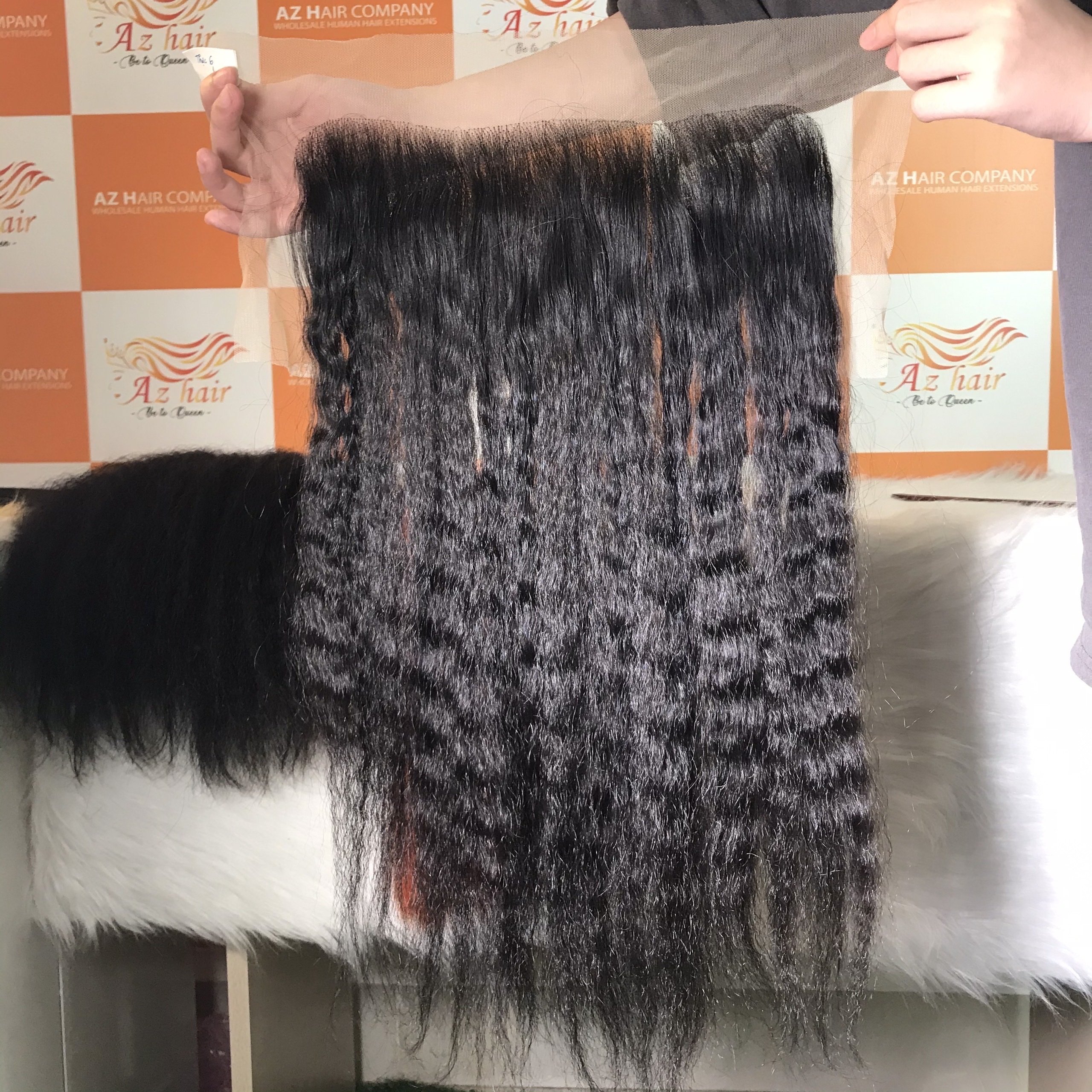 Kinky Straight Texture Machine Double Weft Natural Black Hair Extensions Natural Human Hair 100 % Unprocessed Virgin Hair