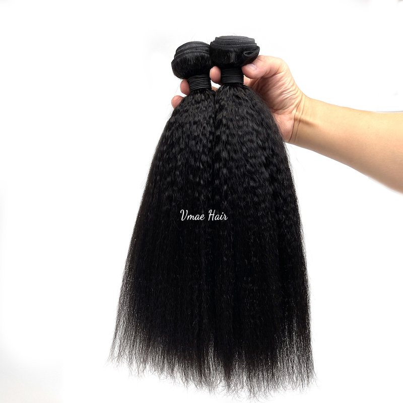 VMAE Wholesale Mongolian Unprocessed Remy Hair Raw Weft Human Bundles Afro Kinky Curly 3A 3B 3C 4A 4B 4C Wave Styles Extensions