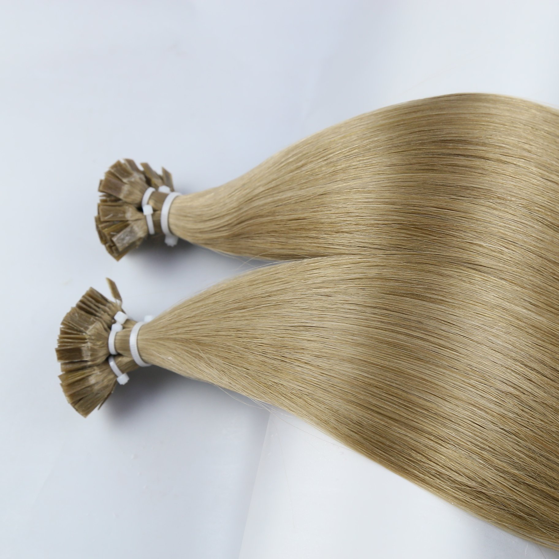 Top Quality 20 22 24 26 28 Inches Keratin Bonds Virgin Unprocessed Slavic Double Drawn Natural human Hair Extensions Sale
