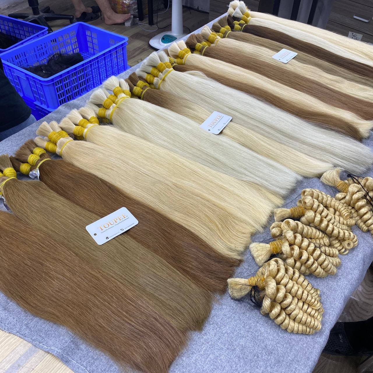 Hot Trending Bulk Hair Extensions 100% Vietnamese Natural Remy Hair Cuticle Aligned Customized Color