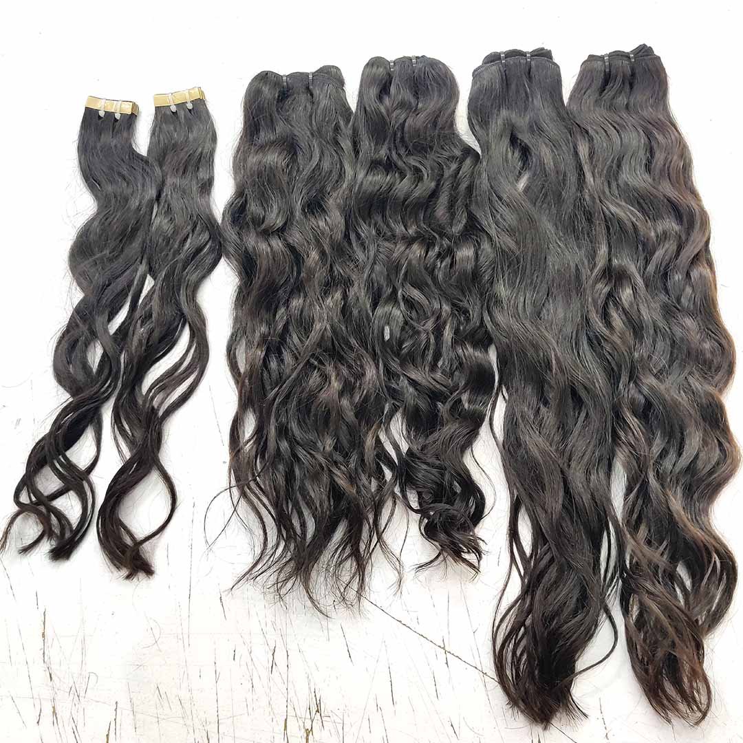 CUTICLE ALIGNED LONG HUMAN HAIR EXTENSIONS