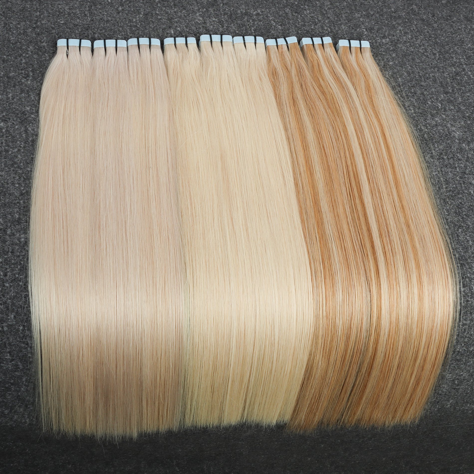 Fast Ship Russian Tape Hair Extension Wholesale Price Virgin Human Hair Tape In Hair Extensions For Salon
