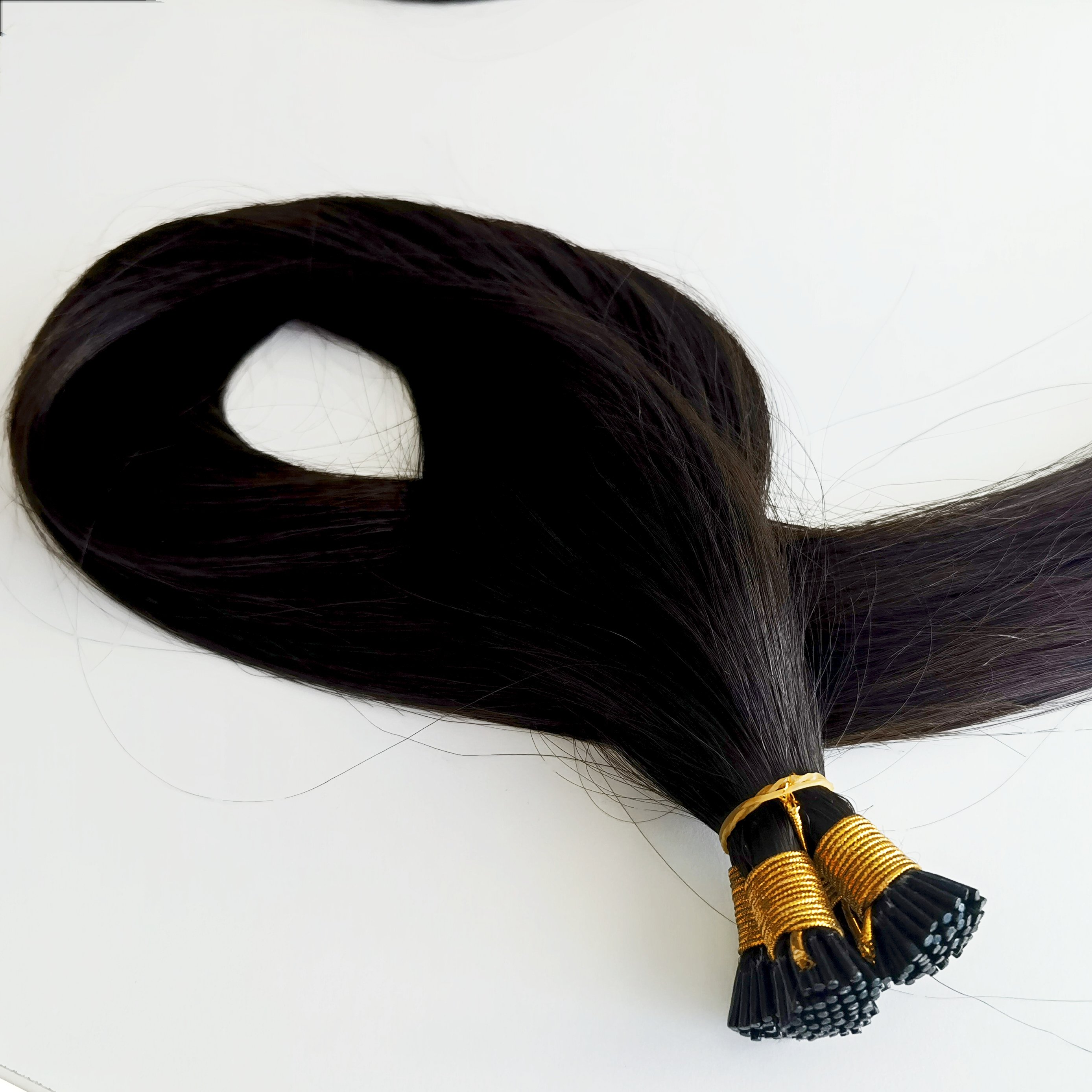 Raw Keratin i tip extension hair 100% virgin remy natural hair extension human i tip U tip hair extensions wholesale