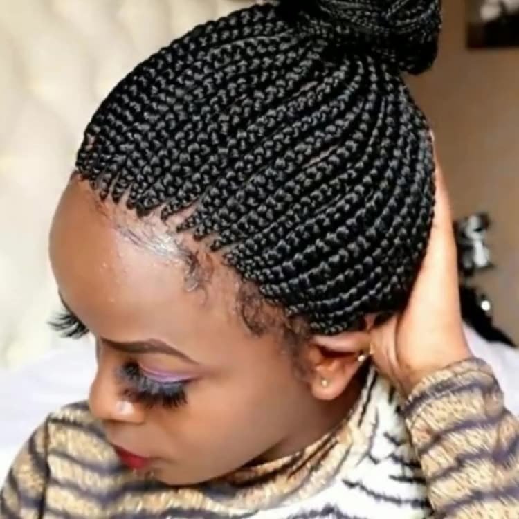 Wholesale African knotless Box Braiding Hair Wig Glueless Synthetic Hair Vendors Machine Made Braided Wigs for Black Women