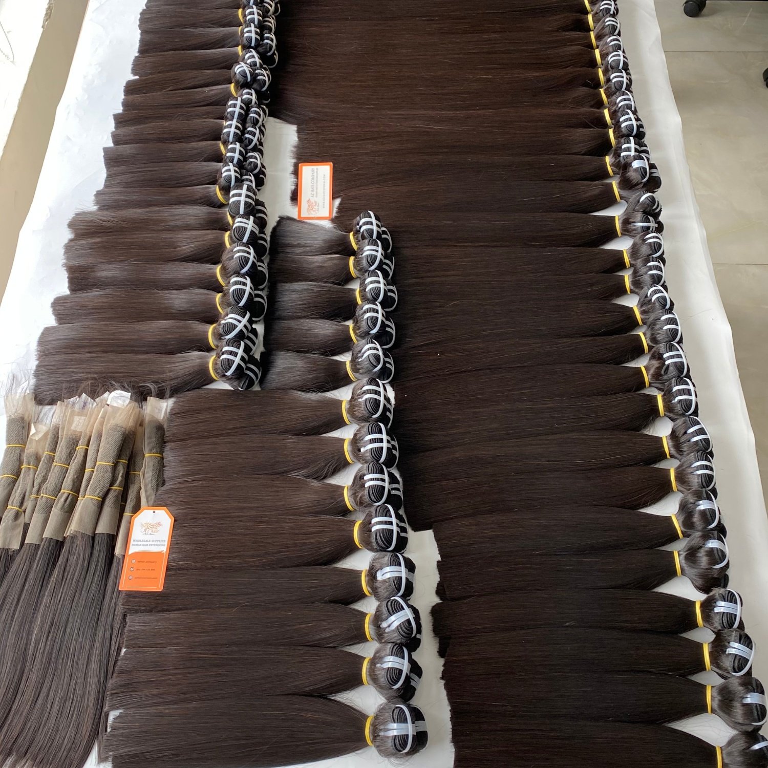 100% Good Quality Vietnamese Human Hair Short Weft Hair Bundles Silky Smooth Hair Extensions For Make Wig
