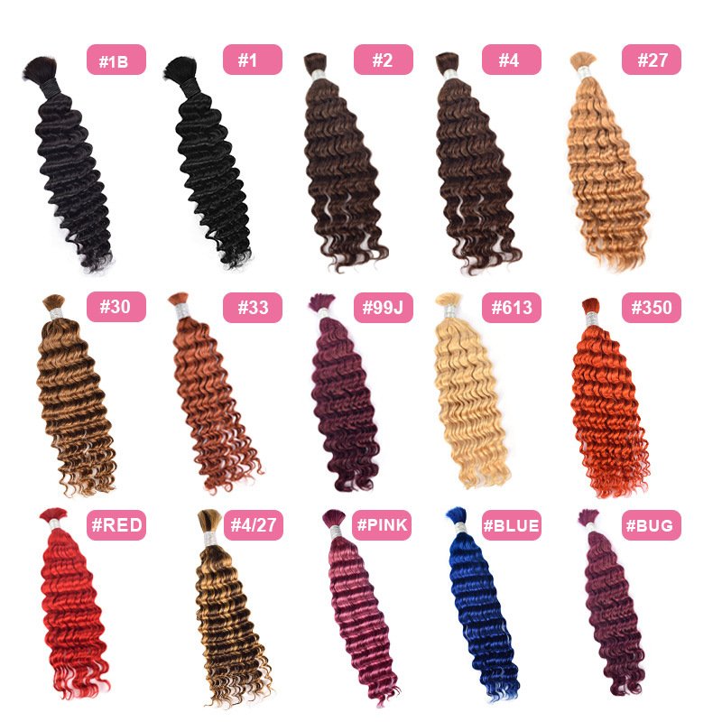 braiding human hair bulk afro kinky bulk human hair for braids