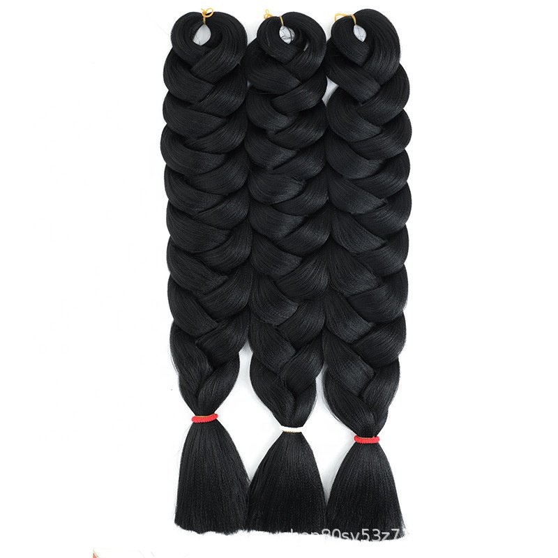 82 in 165 g Ghana hot water use thicker Texture tangle free brushable premium ultra YAKI braid outr braiding hair