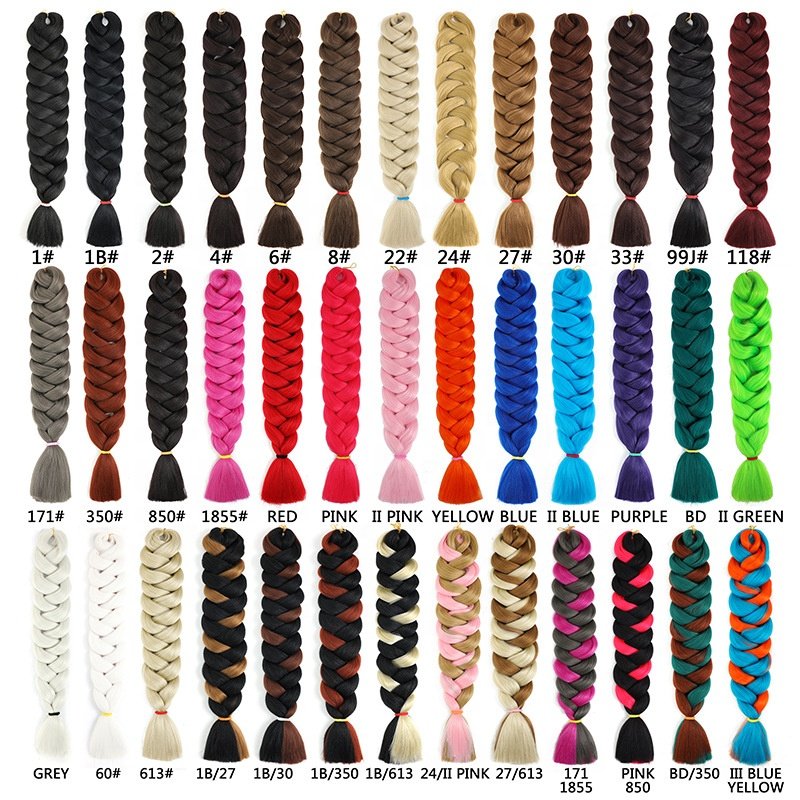 82 in 165 g Ghana hot water use thicker Texture tangle free brushable premium ultra YAKI braid outr braiding hair