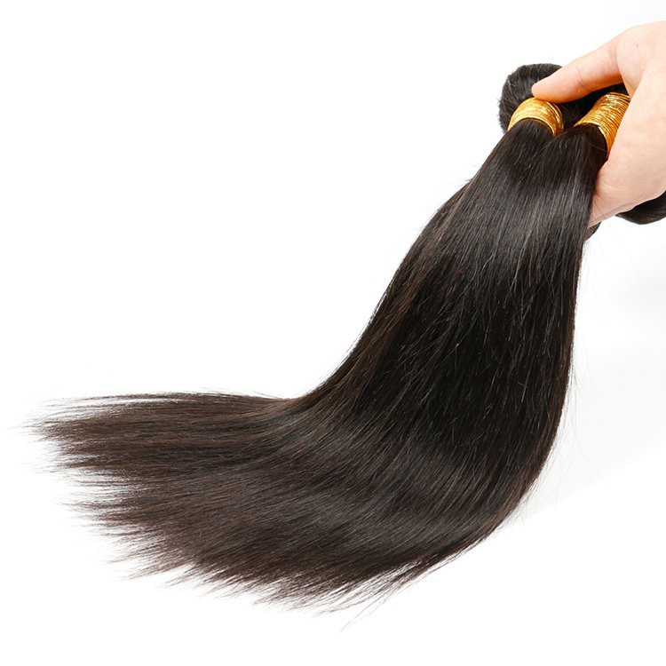 Geleisi hair company hot selling products silky straight bundles mink virgin natural Brazilian human hair extension wholesale