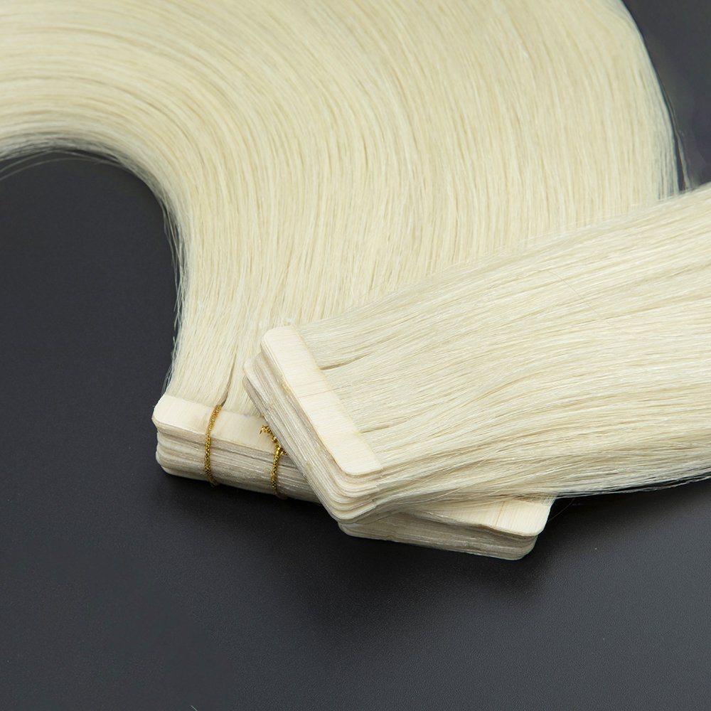 LeShine Hign Quality Russian Tape In Hair Extensions Double Drawn Remy Tape Hair Extensions Human Hair