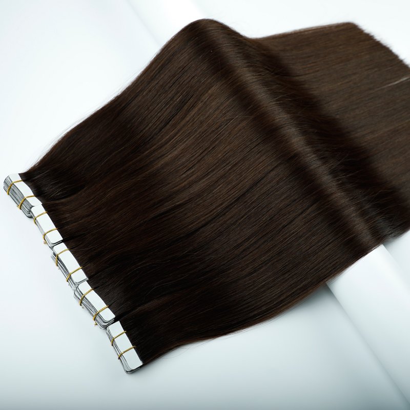 LeShine Hign Quality Russian Tape In Hair Extensions Double Drawn Remy Tape Hair Extensions Human Hair