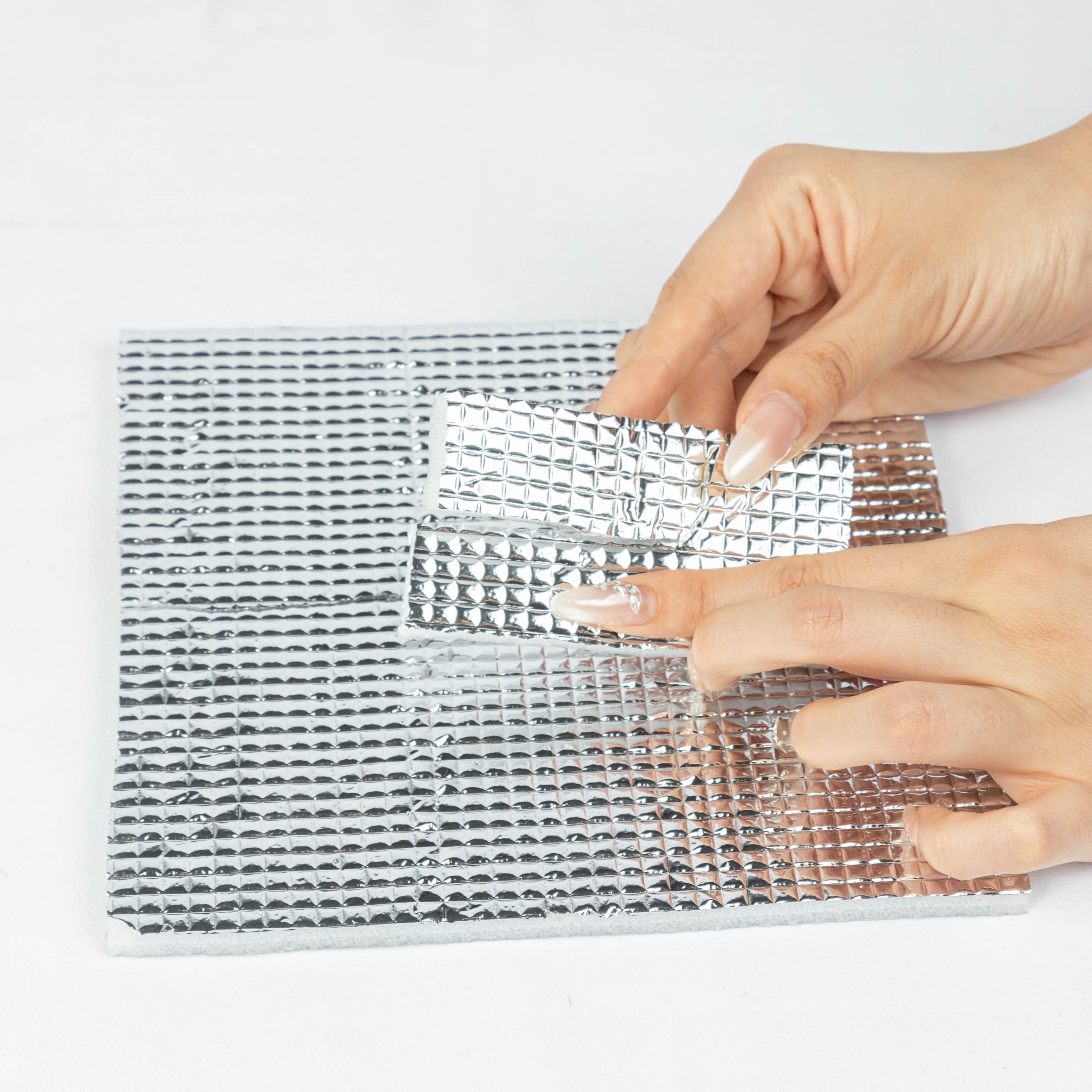 2024 hot selling V Light Hair Extension Machine Tool Kit Aluminum Shielding Pad For Human Hair Extensions