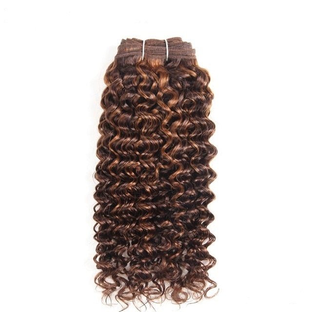 Brazilian Human Hair Bundles Body Deep Water Wave Kinky Curly hair Extensions For Women