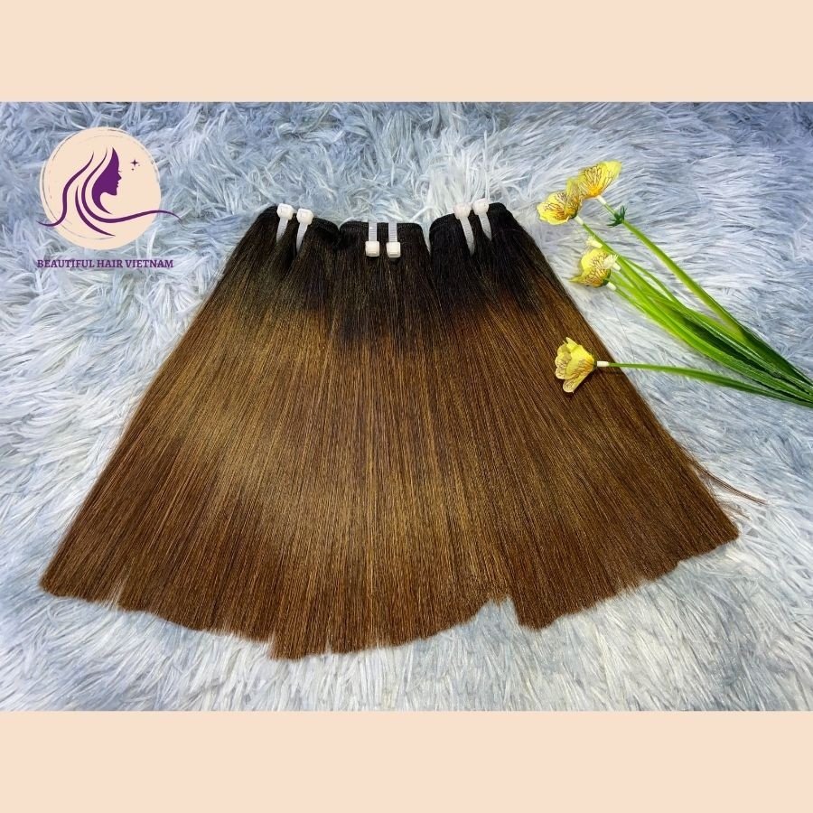 Hot Colour Bone Straight Double Drawn No Tangling Brazilian Hair Bundles, Human Hair Extension,Virgin Cuticle Aligned Hair