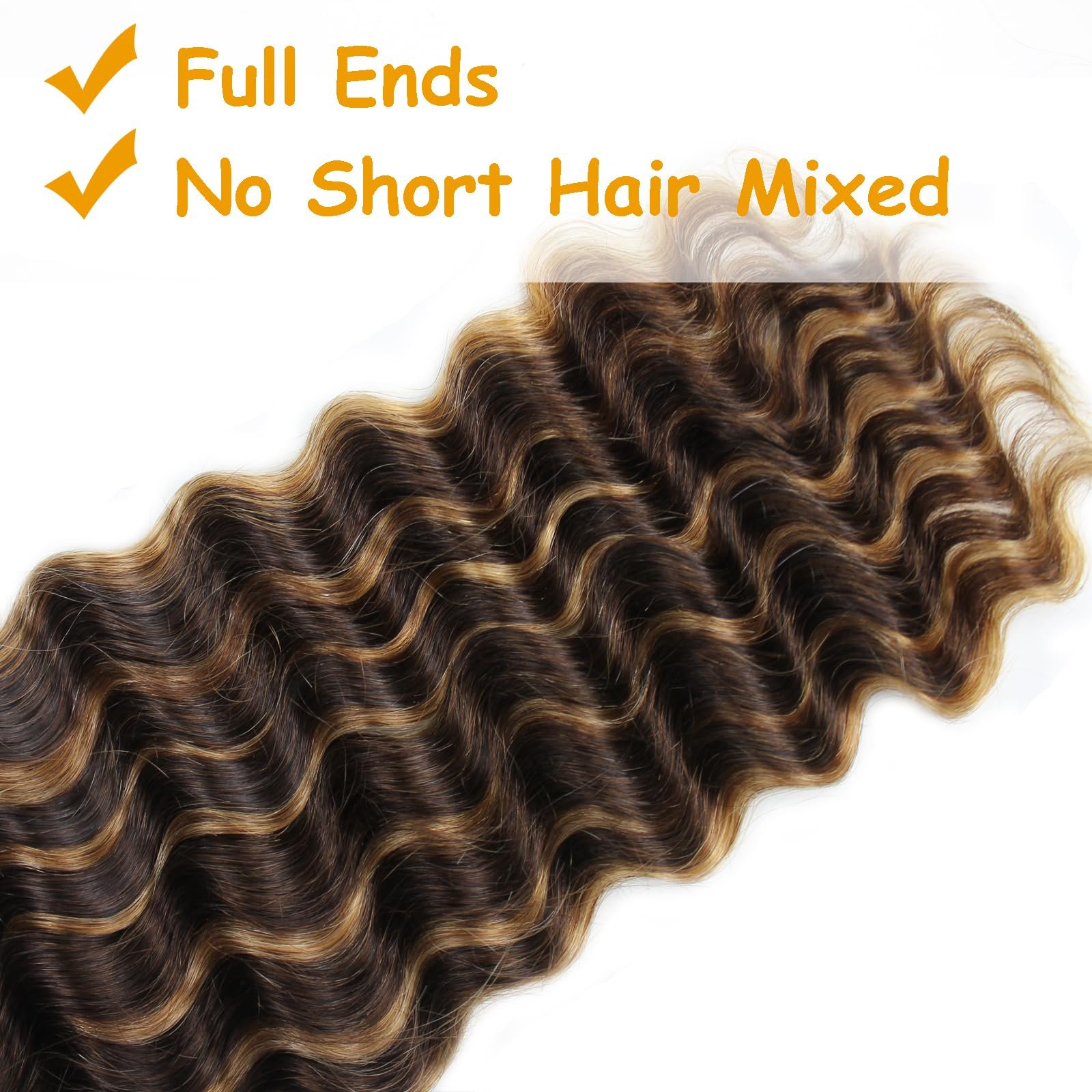 Human Braiding Hair Deep Wave Bulk No Weft Curly Human Hair For Boho Braids 100 Percent Human Hair For Braiding