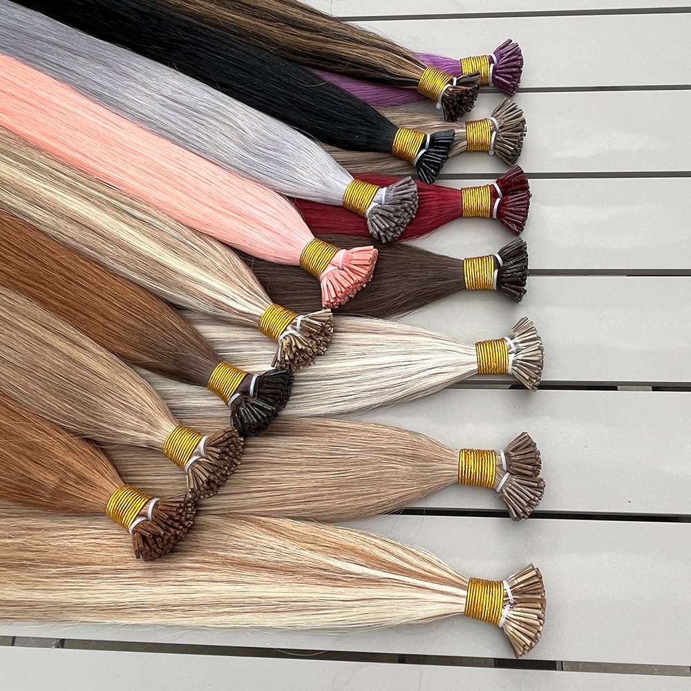 Russian Cuticle Aligned I Tip Hair Virgin Human Hair Extension I Tip Hair Extensions