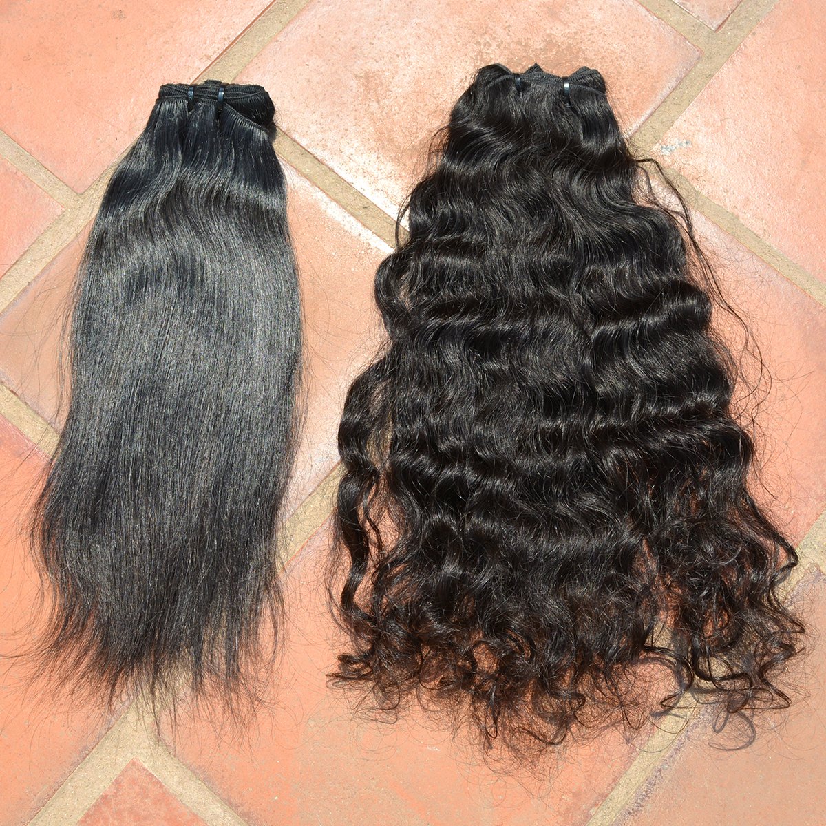 Superior Quality Lace Front Indian Remy Hair Extension Tangle-Free Wave Natural Premium Human Hair Raw Attractive Extensions