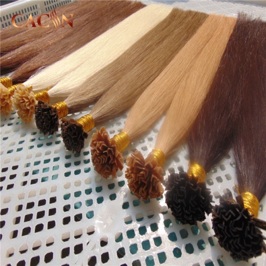 Real Raw Straight Virgin Peruvian Human Hair One Donor 14A Cuticle Aligned Raw Virgin V Tip Hair Extension