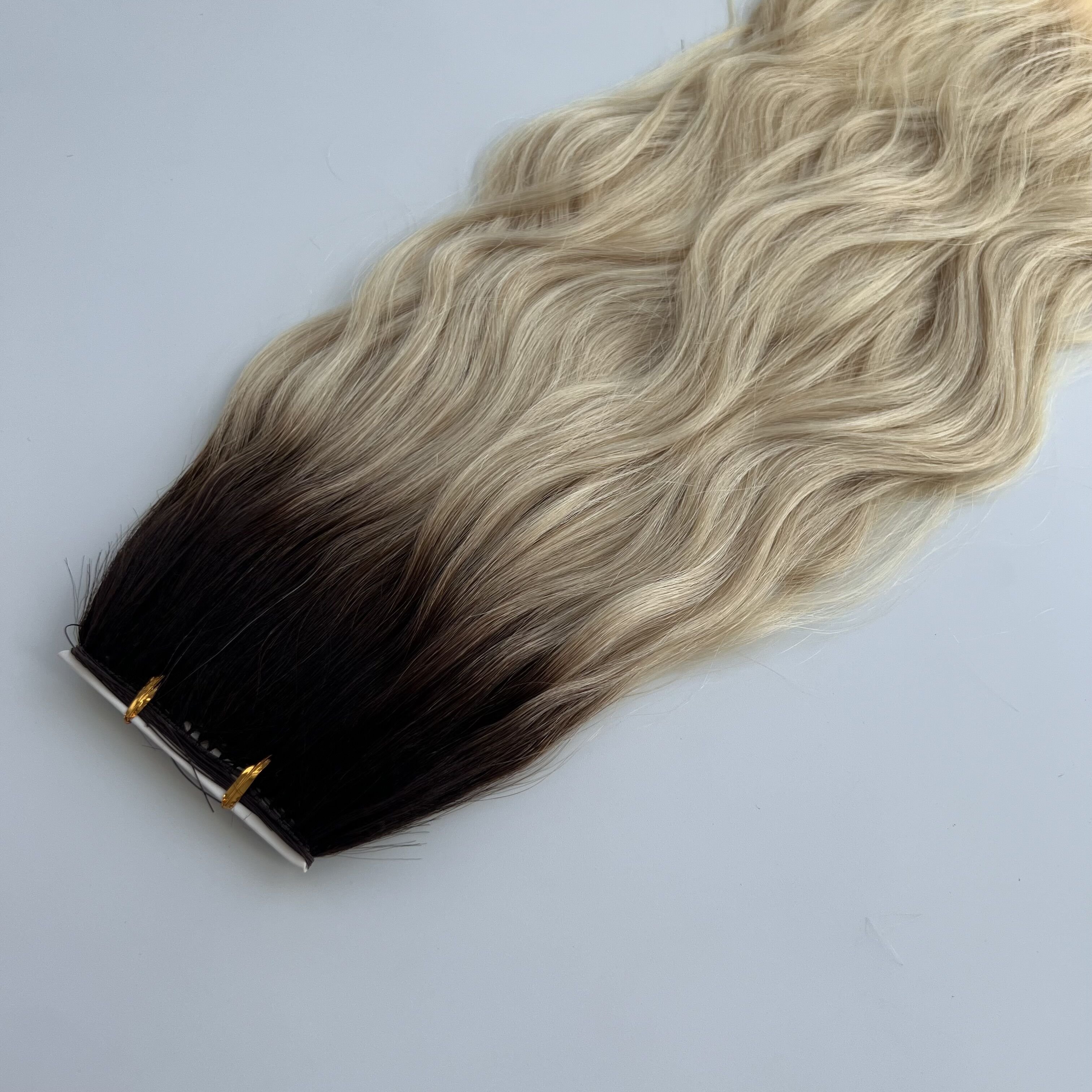 Invisible Micro Feather Weft Natural Hair Extension Human Peruvian Large Stock 100% Cuticle Aligned Last 1-2years Brazilian Hair