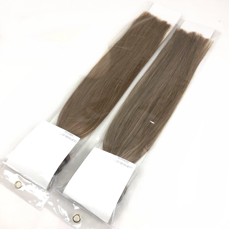 XUCHANG HARMONY 22inches 220g Double Drawn Clip-in Remy Human Hair Extensions Silky Straight Wave European Dyed Wholesale